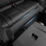 3rd Row Under-Seat Kick Protector TPE Interior Guard for Tesla Model YL 2026+