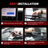 26"+20" Frameless Wiper Blades Replacement for Tesla Model Y L 2026+ (Set of 2)