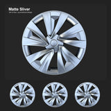 Tessgo 20 "Helix Style Wheel Covers Fits for Tesla Model Y Juniper 2025–2026, Upgrade Crossflow Hubcaps to Rim Cover Replacement, Fits OEM