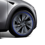 Tessgo 20 "Helix Style Wheel Covers Fits for Tesla Model Y Juniper 2025–2026, Upgrade Crossflow Hubcaps to Rim Cover Replacement, Fits OEM