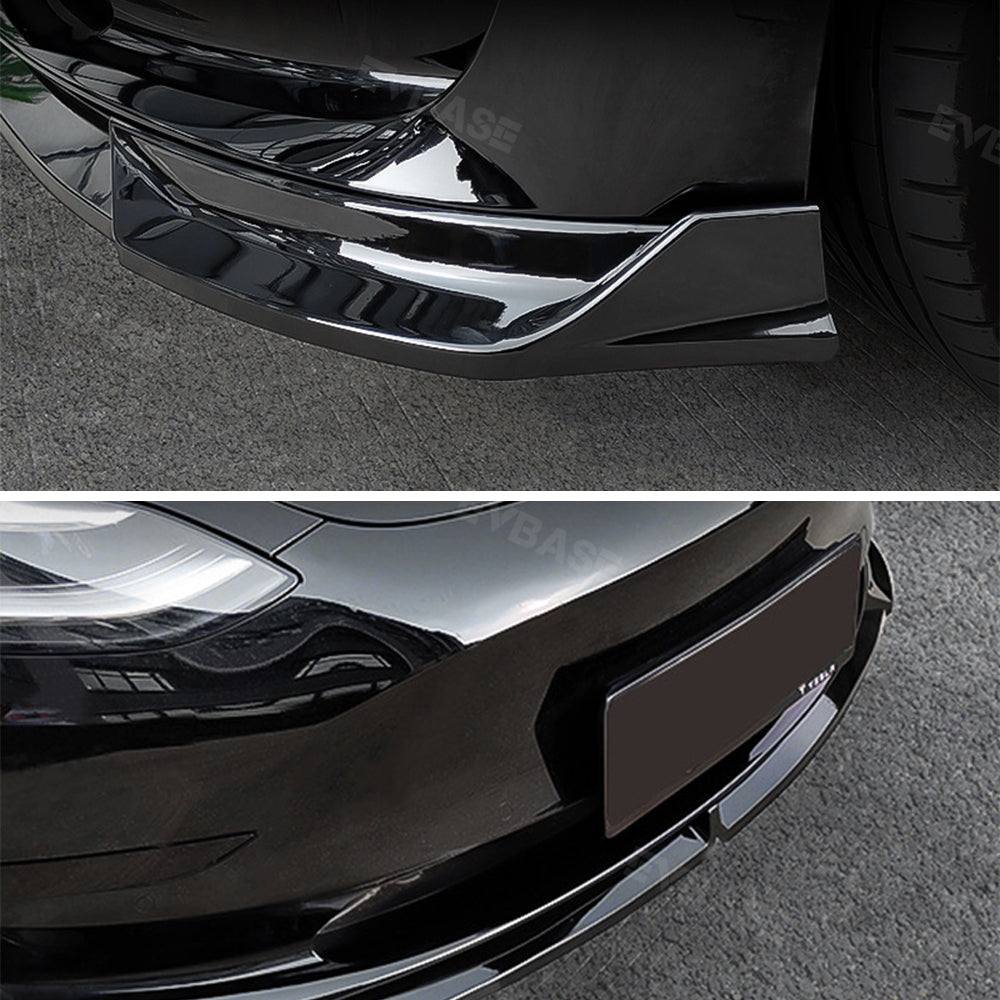 Tessgo ABS Front Bumper Lip Spoiler Kit for Tesla Model Y (2020-2025)