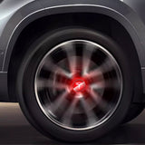 Tesla Logo Model 3/Y LED Logo Center Caps Wheel Hub Caps Cover 4PCS