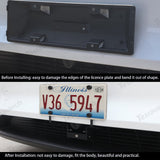 Drill-free Anti-theft US Standard License Plate Frame for Tesla Model Y L 2026+