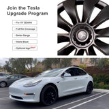 Tesla Model 3 18 Inch Hub Cap Replacement Model 3 Überturbine Wheel Caps Protector Cover Kit 4pcs
