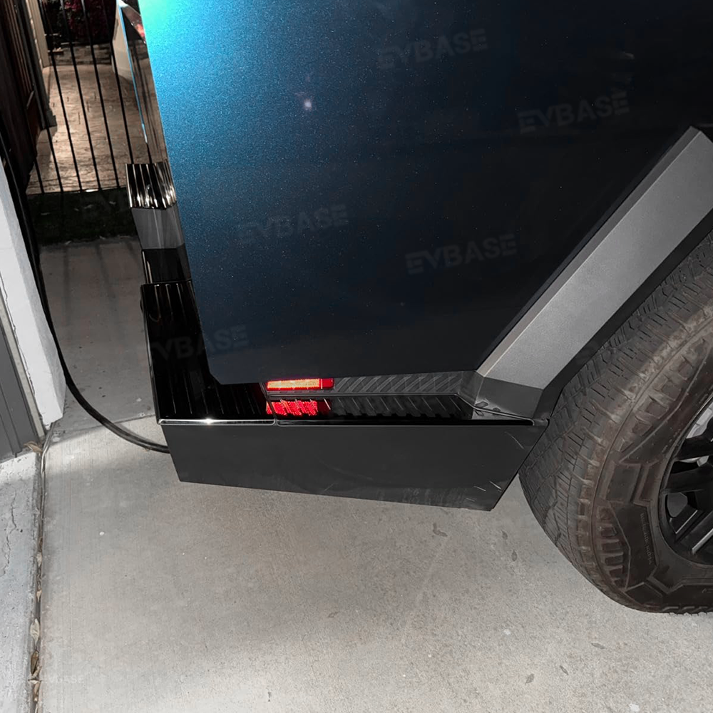 Tessgo Stainless Steel Rear Bumper & Tailgate Protector For Cybertruck, Anti-Scratch Guard Step Plates