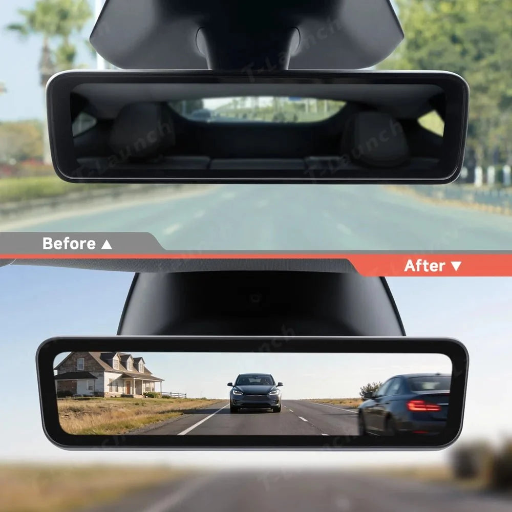 9.2" Integrated Streaming Rearview Mirror Dash Cam for 2026 New Tesla Model Y L