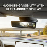 9.2" Integrated Streaming Rearview Mirror Dash Cam for 2026 New Tesla Model Y L