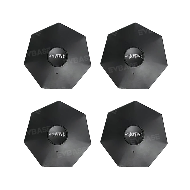 Tessgo Heptagon Center Wheel Caps & Lug Nut Covers for Tesla Cybertruck