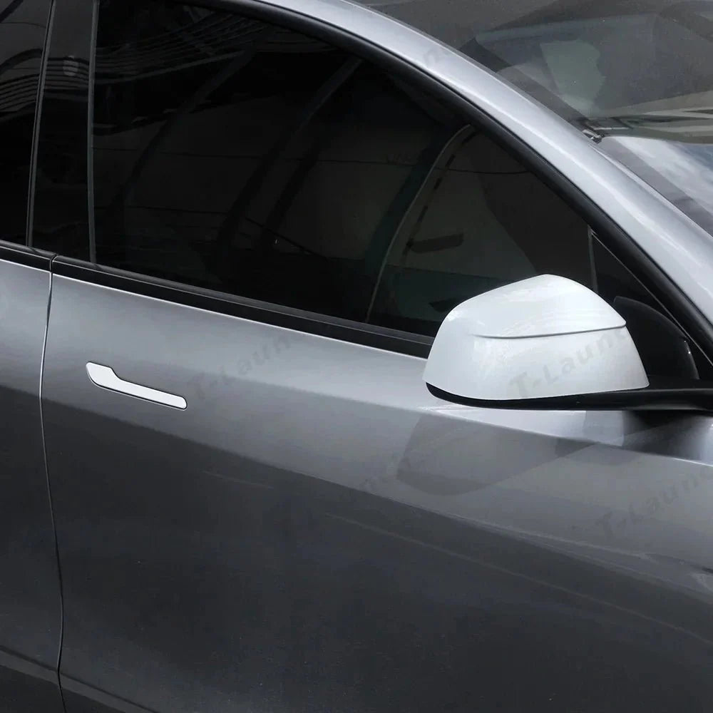 ABS Side Mirror Covers & Door Handle Covers for Tesla Model YL 2026+