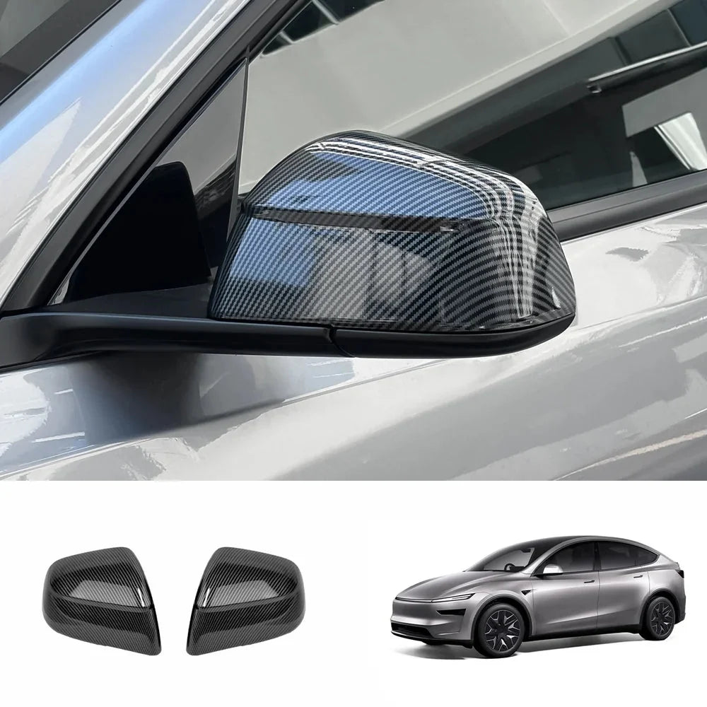 ABS Side Mirror Covers & Door Handle Covers for Tesla Model YL 2026+