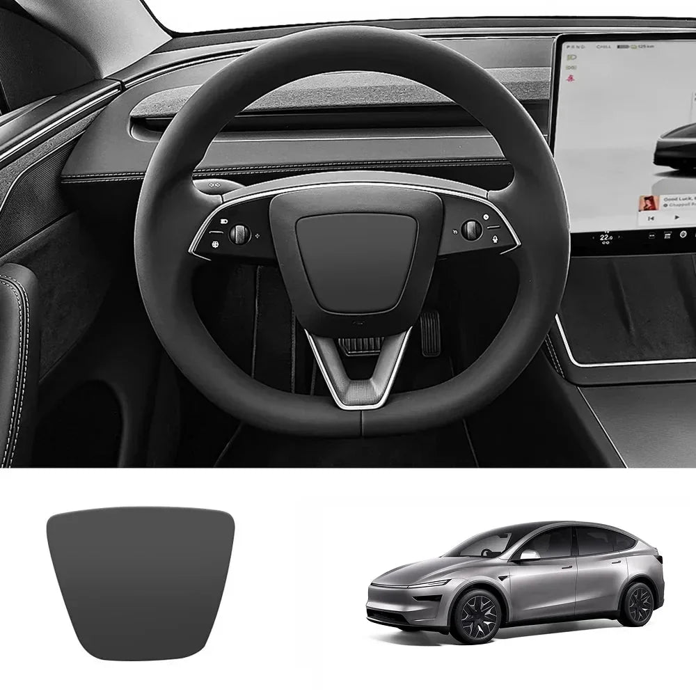 ABS Steering Wheel Center & V-Shape Trim for Tesla Model YL 2026+