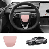 ABS Steering Wheel Center & V-Shape Trim for Tesla Model YL 2026+