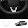 ABS Steering Wheel Center & V-Shape Trim for Tesla Model YL 2026+