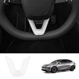 ABS Steering Wheel Center & V-Shape Trim for Tesla Model YL 2026+
