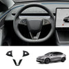 ABS Steering Wheel Trim Cover Kit for Tesla Model YL 2026+
