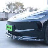 Aero Front Lip Spoiler For Tesla 2024+ Model 3 Highland (3 pieces)