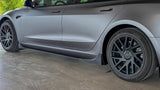 Side Skirts for 2017-2024+ Tesla Model 3 – Enhance Style & Performance (ABS Plastic)