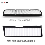 Custom Air Intake Filter Inlet Vent for Tesla Model 3