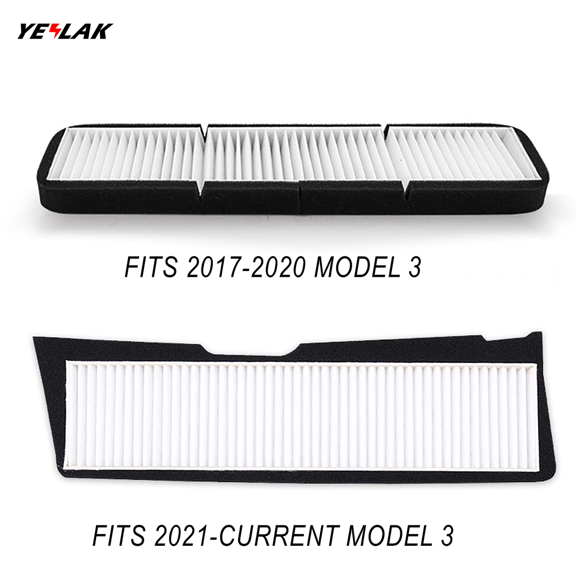 Custom Air Intake Filter Inlet Vent for Tesla Model 3