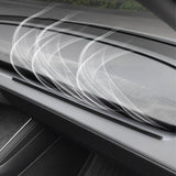 Air Vent Deflector for Tesla Model 3 & Y (2017–2026+), Redirects A/C Airflow Upwards – TPE Material, Custom Fit, Easy Install