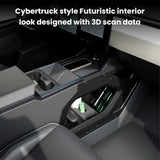Aisle Central Storage box for CyberTruck Lower Center Console