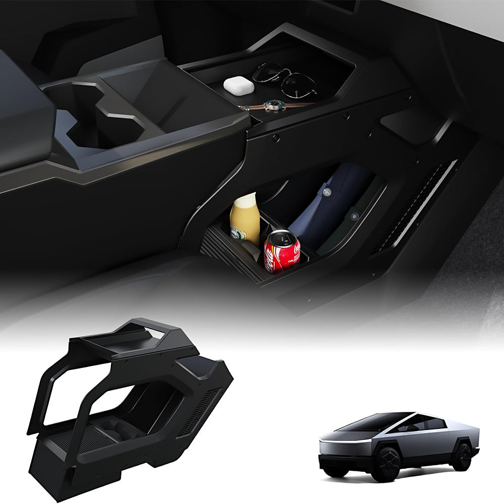 Aisle Central Storage box for CyberTruck Lower Center Console 2023+