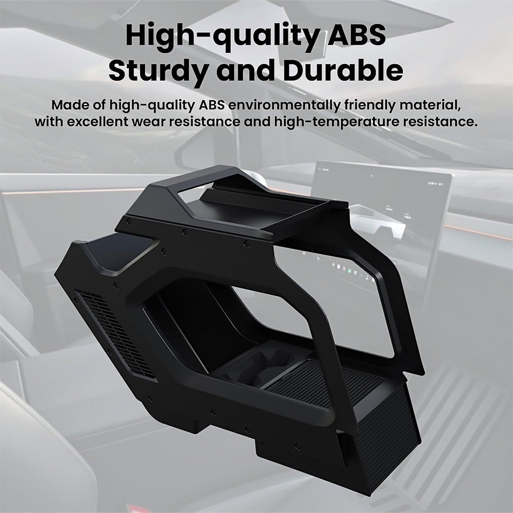 Aisle Central Storage box for CyberTruck Lower Center Console ABS material