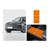 Tesla Alcantara Center Console Wrap Sticker for 2024+ Model 3 Highland & 2025+ Model Y Juniper