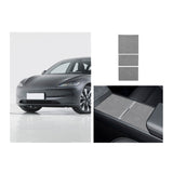 Tesla Alcantara Center Console Wrap Sticker for 2024+ Model 3 Highland & 2025+ Model Y Juniper