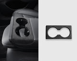 Tesla Alcantara Rear Cup Holder Cover for 2024+ Model 3 Highland