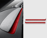 Tesla Alcantara Dash Trim Cover For New 2024+ Model 3 Highland & 2025+ Model Y Juniper (2 pieces)