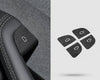 Tesla Alcantara Door Button Wrap Sticker for 2024+ Tesla Model 3 & 2025+ New Model Y