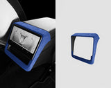 Tesla Alcantara Rear Screen Trim Cover for 2024+ Model 3 Highland & 2025+ Model Y Juniper