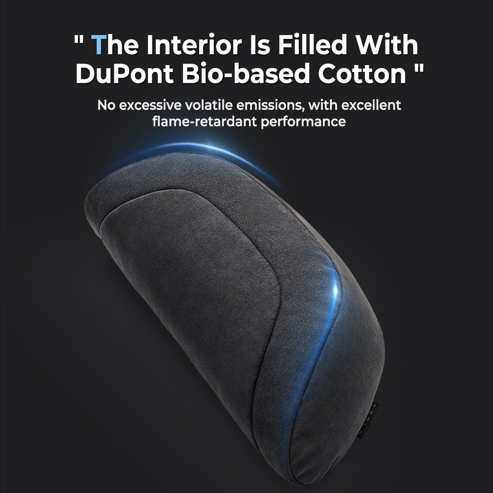 Alcantara Headrest & Lumbar Support Pillow for Tesla Model 3/Y/X/S/Cybertruck