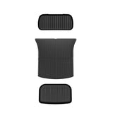 Tessgo Custom-Fit All-Weather Full Coverage Floor Mats for Tesla Model Y Juniper 2025+ Full Interior Set