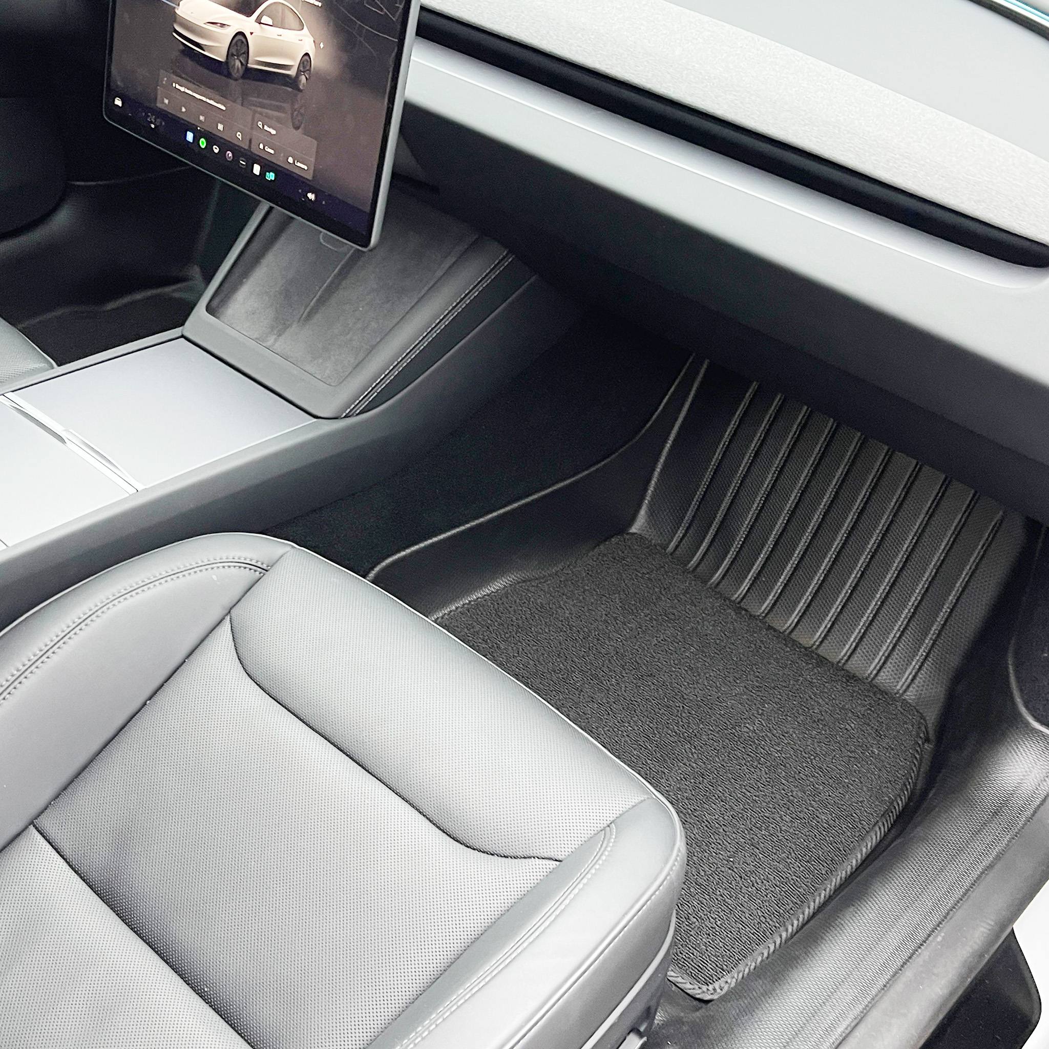 Tesla Model 3 Highland 2024+ Custom All-Weather Full Coverage Floor Mats
