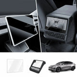All-in-One Central Screen Tempered Glass & Frame Cover for Tesla Model YL 2026+