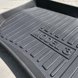 Tessgo All-Weather Floor Mats & Liners Full Set for Right-Hand Drive Tesla Model 3 2024+ (8 PCS)