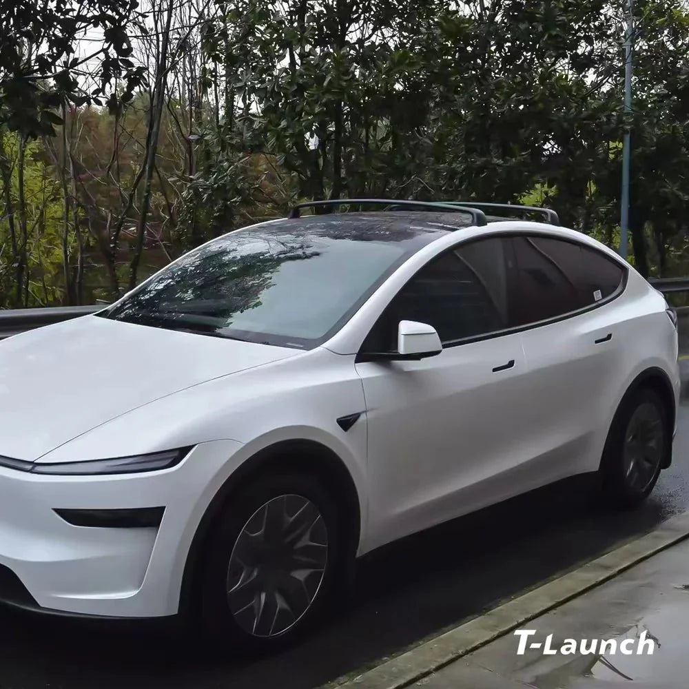 Anti-Theft Aluminum Roof Rack Cargo Cross Bars for Tesla Model Y L 6-Seater 2026+