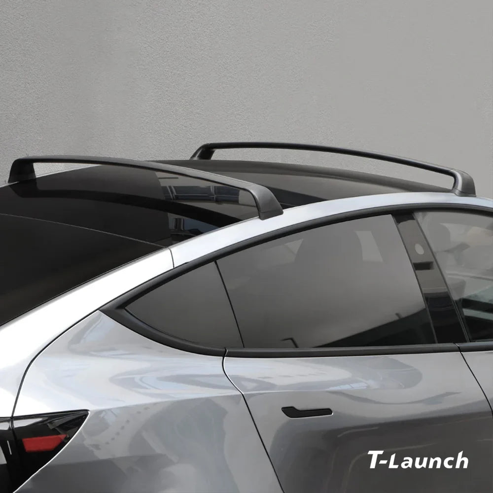 Anti-Theft Aluminum Roof Rack Cargo Cross Bars for Tesla Model Y L 6-Seater 2026+