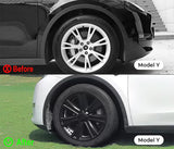 1 Pcs Wheel Cover For Tesla Model Y 19'' Gemini Wheels & Model S 19" Tempest Wheels (1 Pcs)