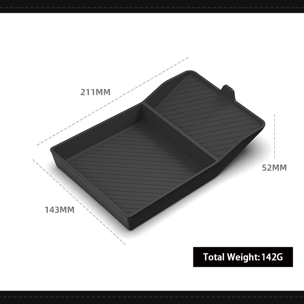 Armrest Box Silicone Bottom Pad for 2026+ Model Y Standard