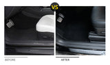 Tesla Model Y / Model 3 Front Door Sill Protector – Custom TPE Anti-Scratch Guard
