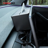 TESSGO Behind-Screen Tissue & Sunglasses Organizer FOR Tesla Model Y Juniper / Y L