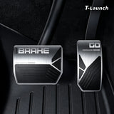 Aluminum Alloy Brake Pedal Covers for Tesla Model 3/Y/Y L Interior Accessories