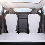 Tesla Model 3/Y Premium Flax Seat Pad – Breathable, Sweatproof Car Seat Cover for Ultimate Comfort