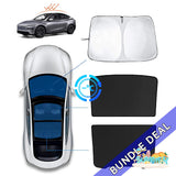 Bundle: Front + Sunroof Sunshades for Tesla Model Y Juniper (2025+)