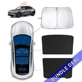 Bundle: Front + Sunroof Sunshades for Tesla Model Y Juniper (2025+)