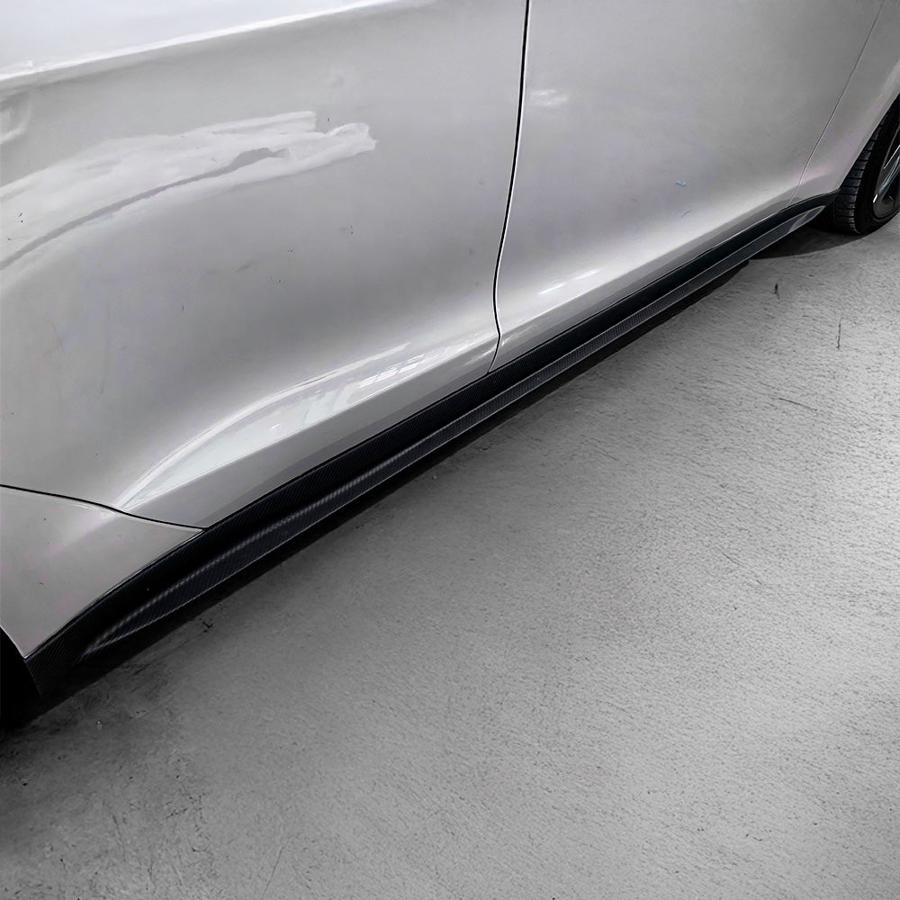 Bundle: Full Carbon Fiber Aero Kit for Tesla Model S (2021–2025) – Front Lip, Side Skirts, Rear Diffuser & Spoiler