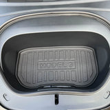 Bundle: 2024+Model 3 Highland Floor Mats Full Wrap & Liners Full Set 8 PCS (floor mat with carpets)
